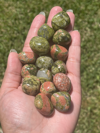 Unakite Tumbles