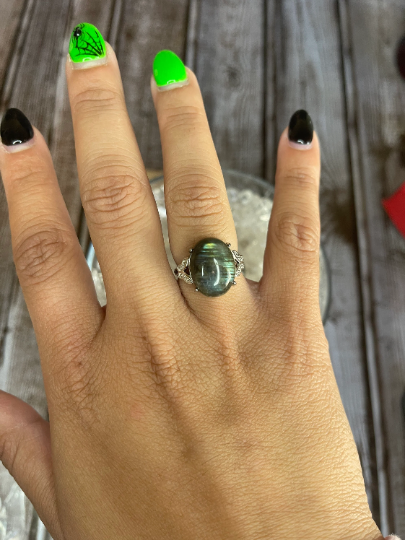White Bronze Rings