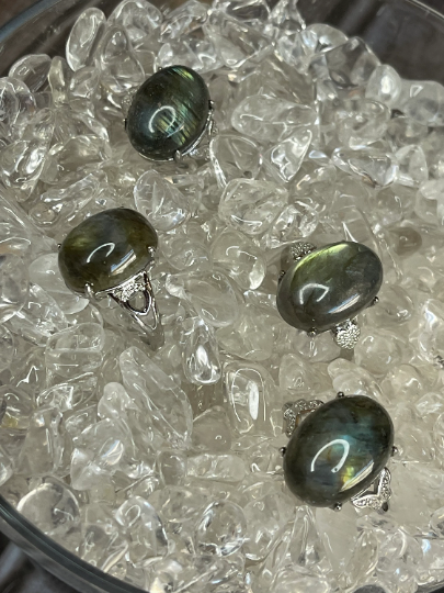 White Bronze Rings