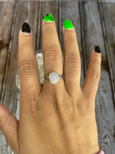 White Bronze Rings