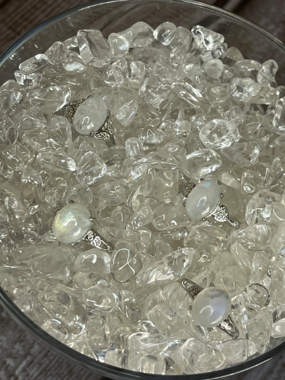 White Bronze Rings