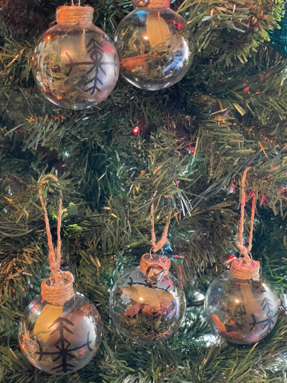 Witches' Protection Ball Yule Ornament