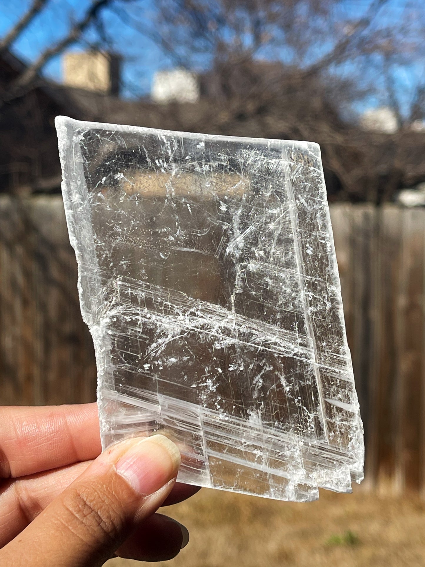 Ice Selenite Slabs