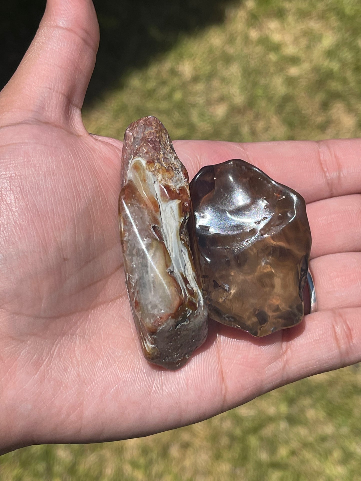 Rare Brazilian Amphibole Quartz