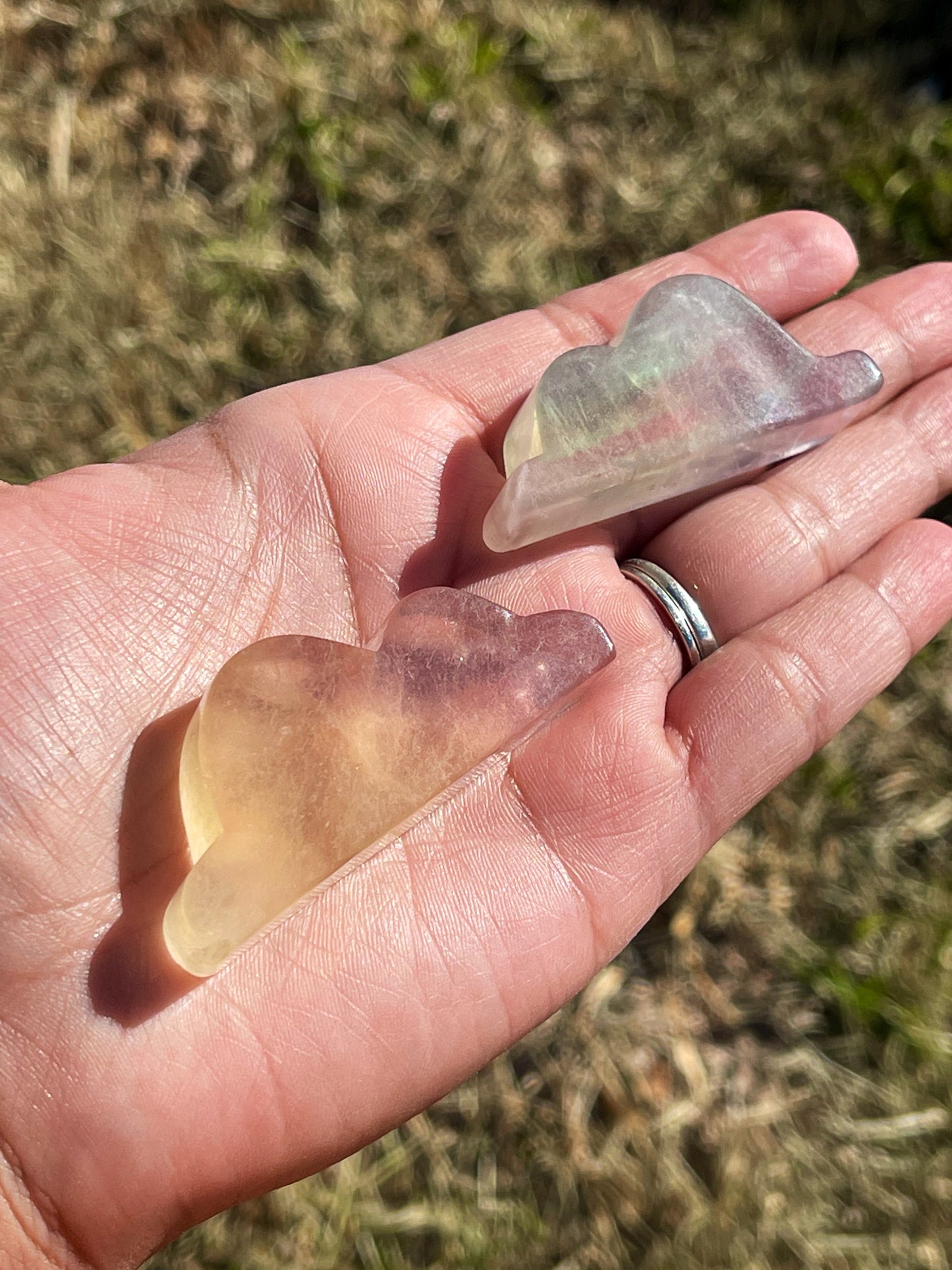Purple Fluorite Clouds