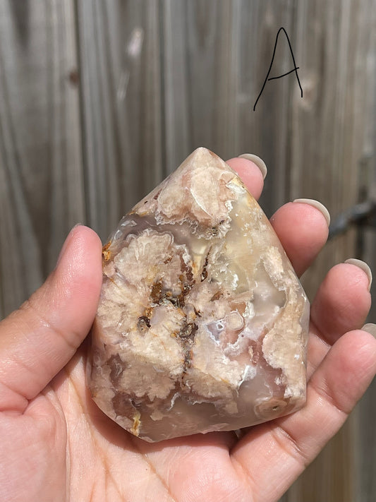 Flower Agate Flames
