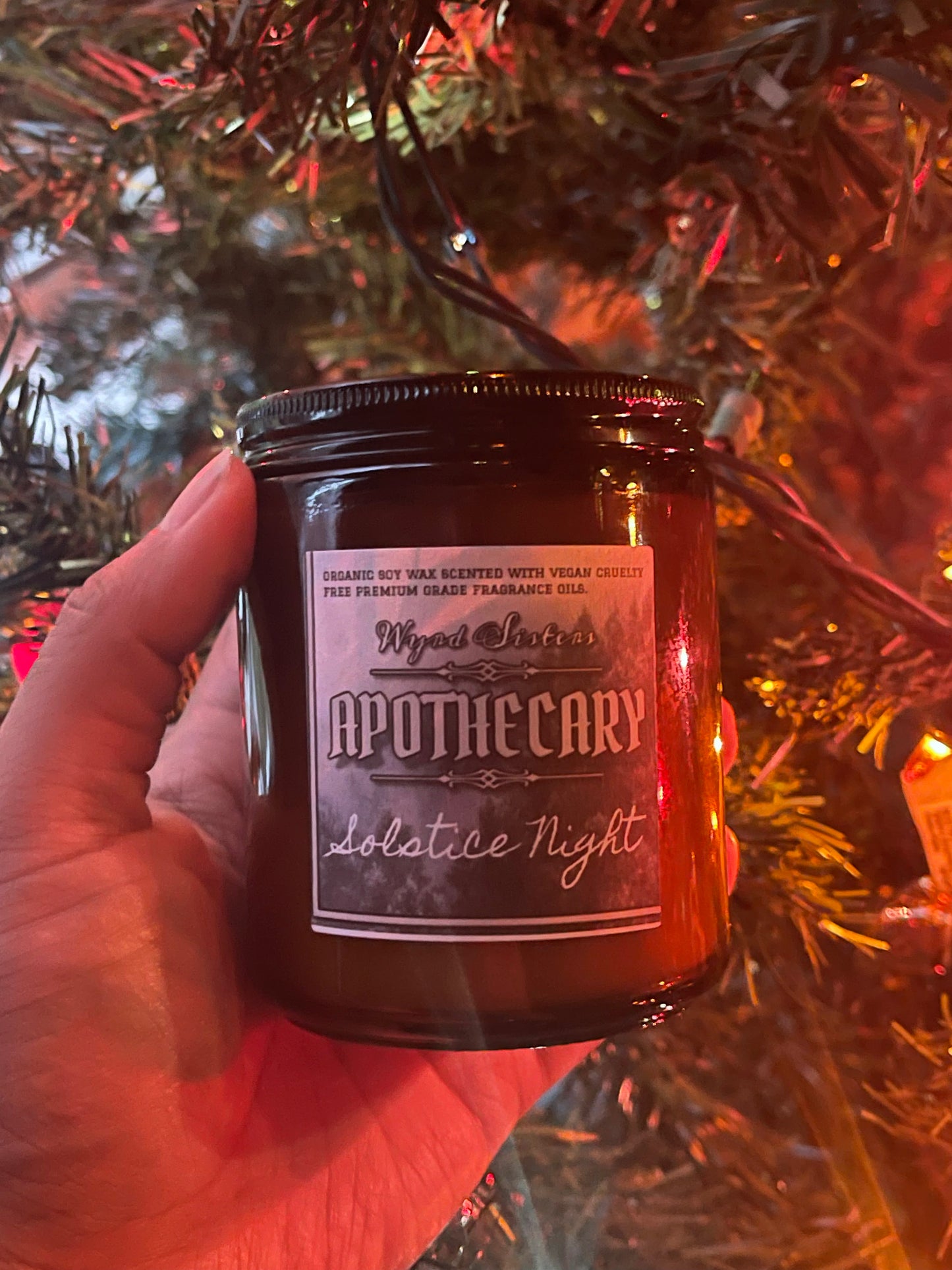 Solstice Night Organic Soy Wax Candle