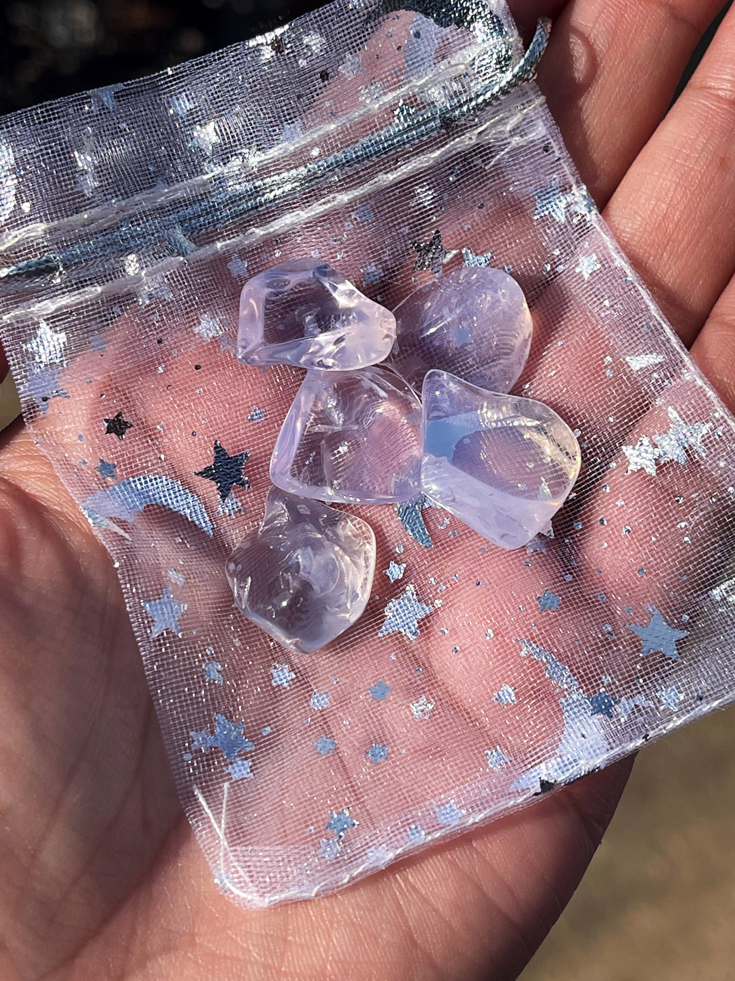 RARE Lavender Moon Quartz .5oz