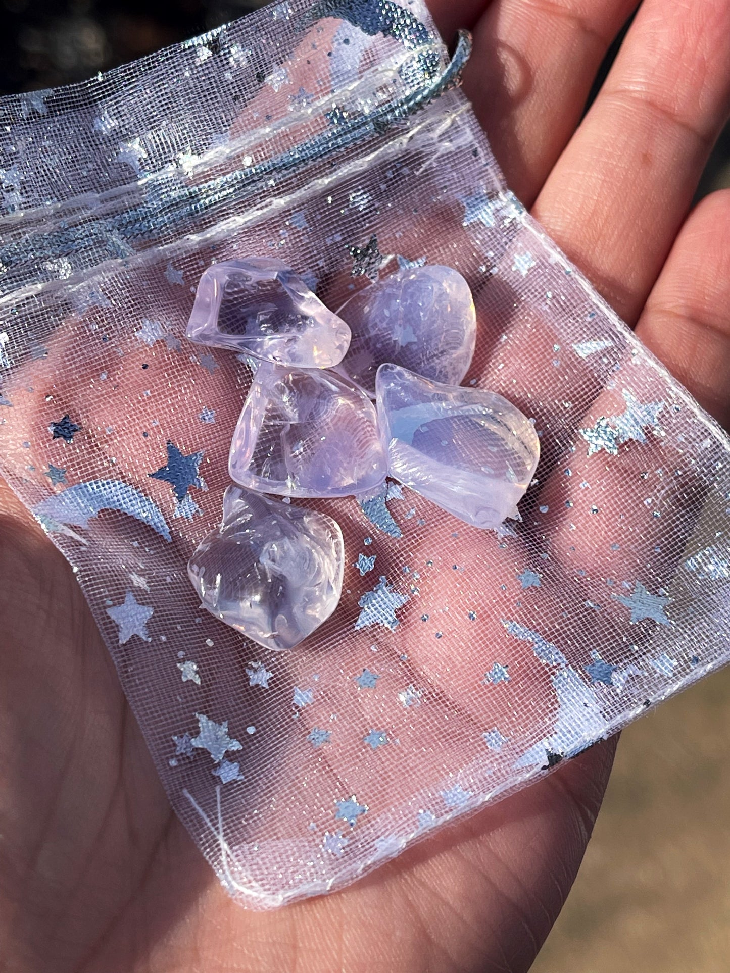 RARE Lavender Moon Quartz .5oz