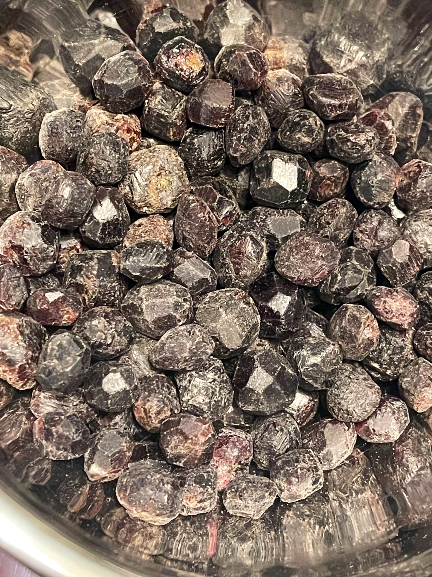 Garnet Rough Tumbles - 4pcs