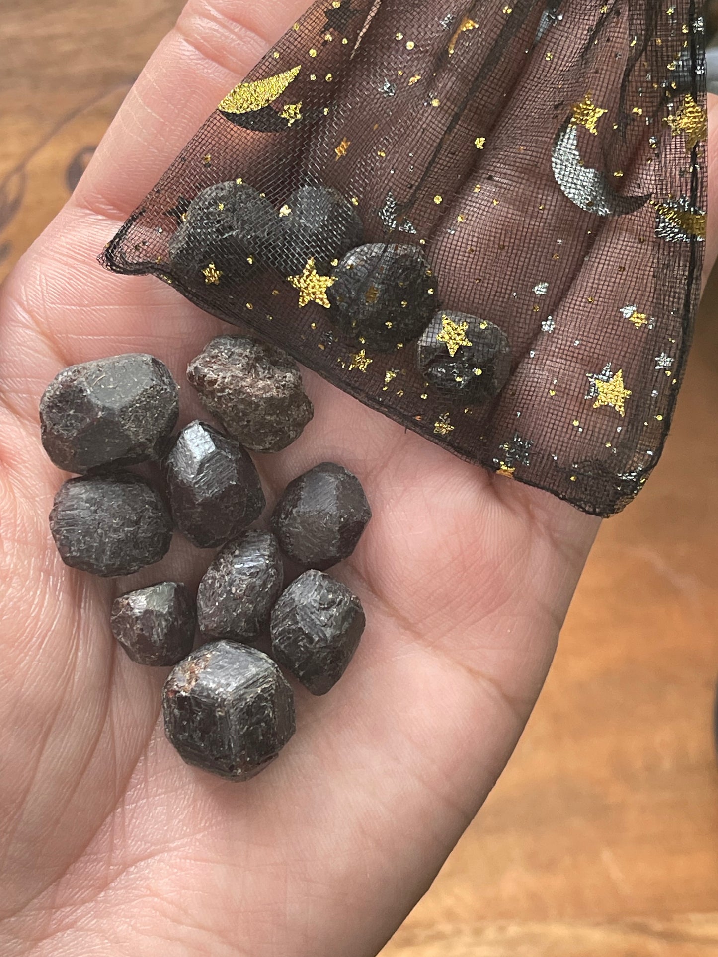 Garnet Rough Tumbles - 4pcs