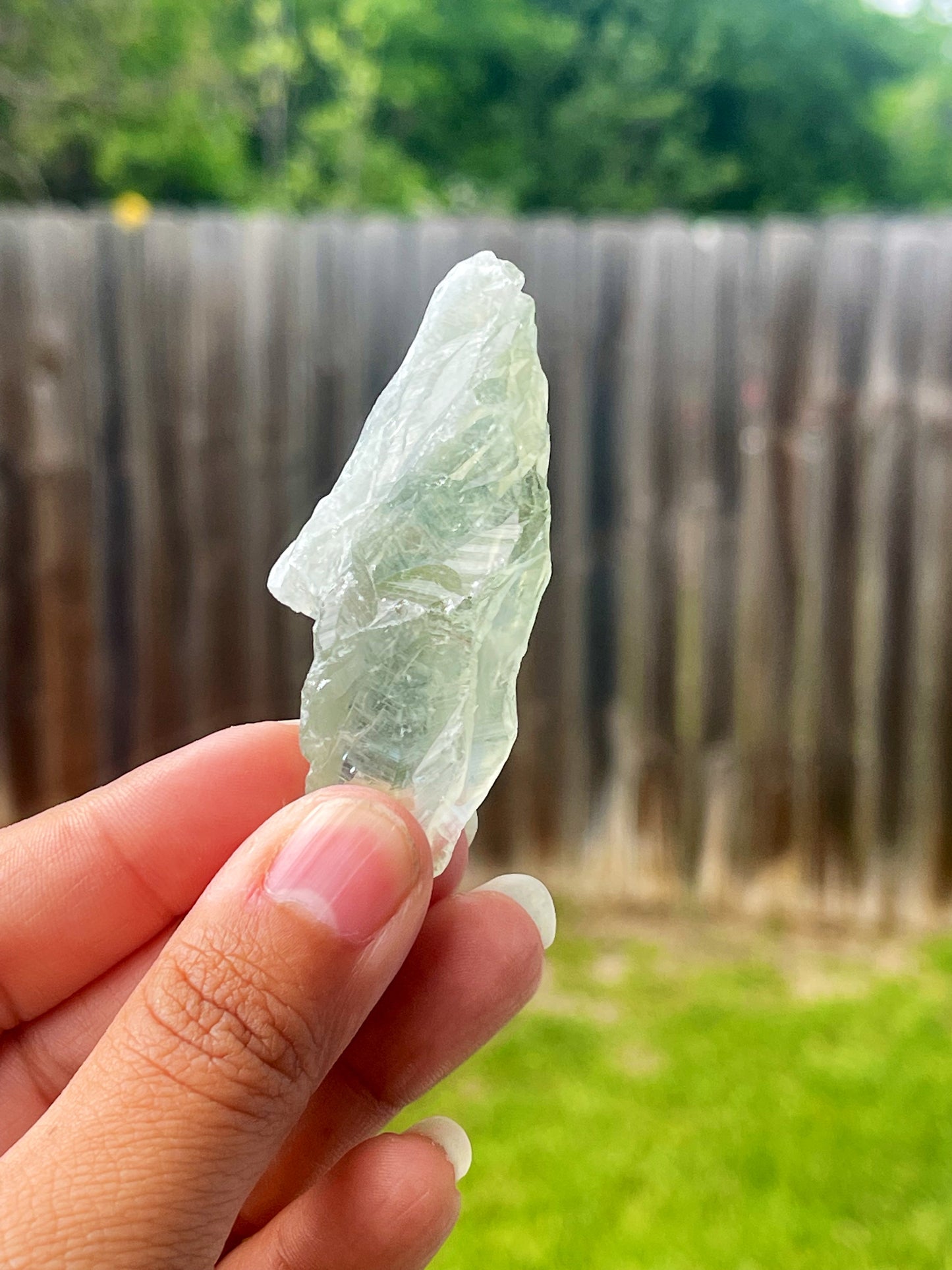 Prasiolite "Green Amethyst" Raw Pieces