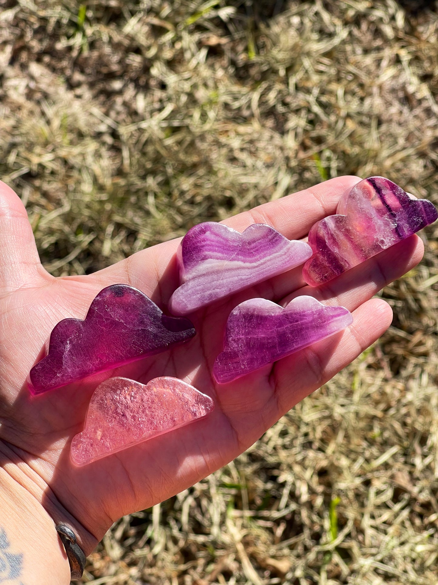 Purple Fluorite Clouds