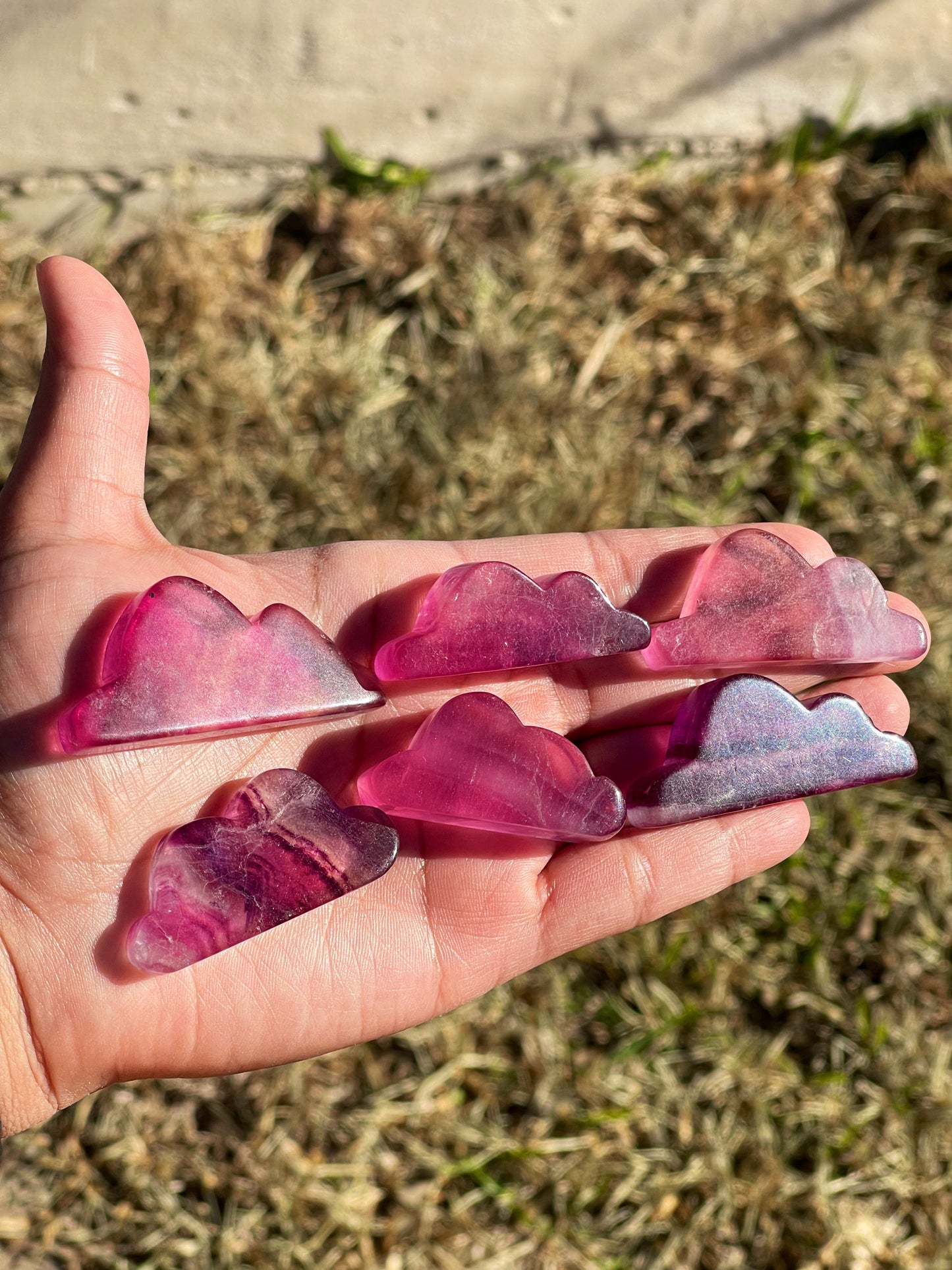 Purple Fluorite Clouds