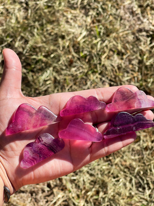 Purple Fluorite Clouds