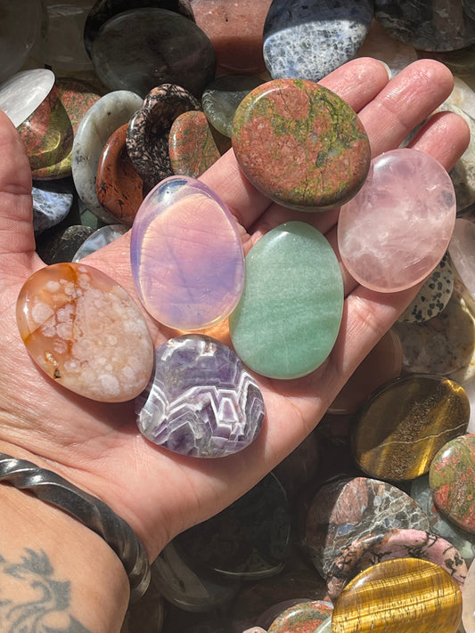 Intuitively Picked Worry Stone