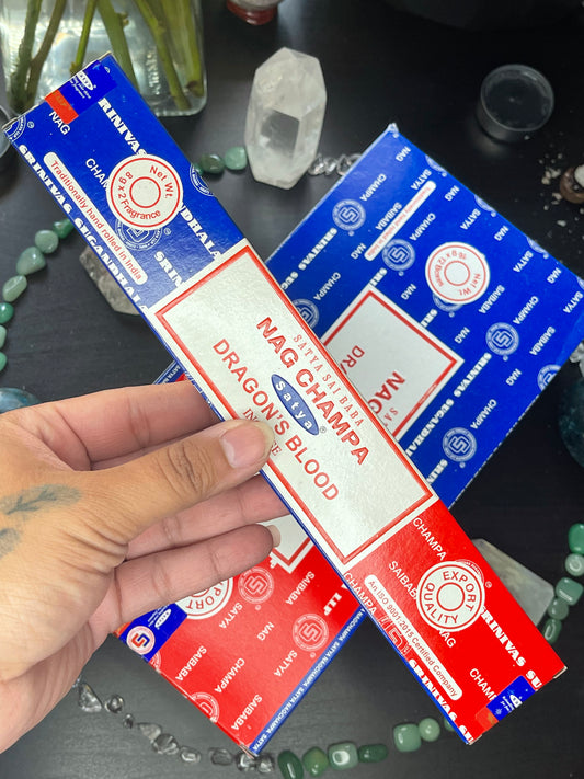 Nag Champa & Dragons Blood Incense Sticks