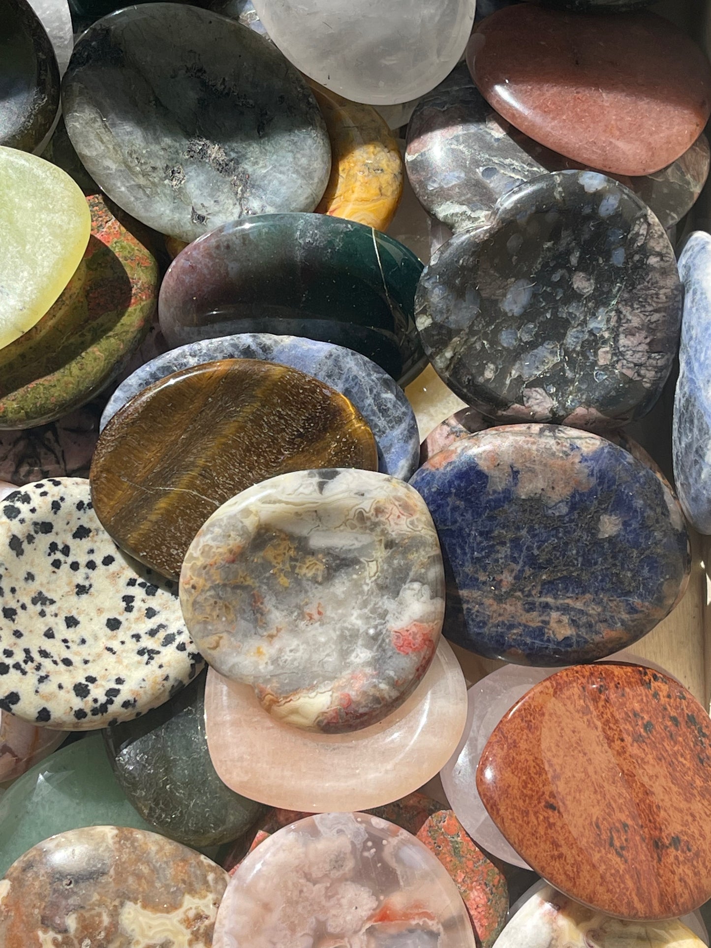 Intuitively Picked Worry Stone