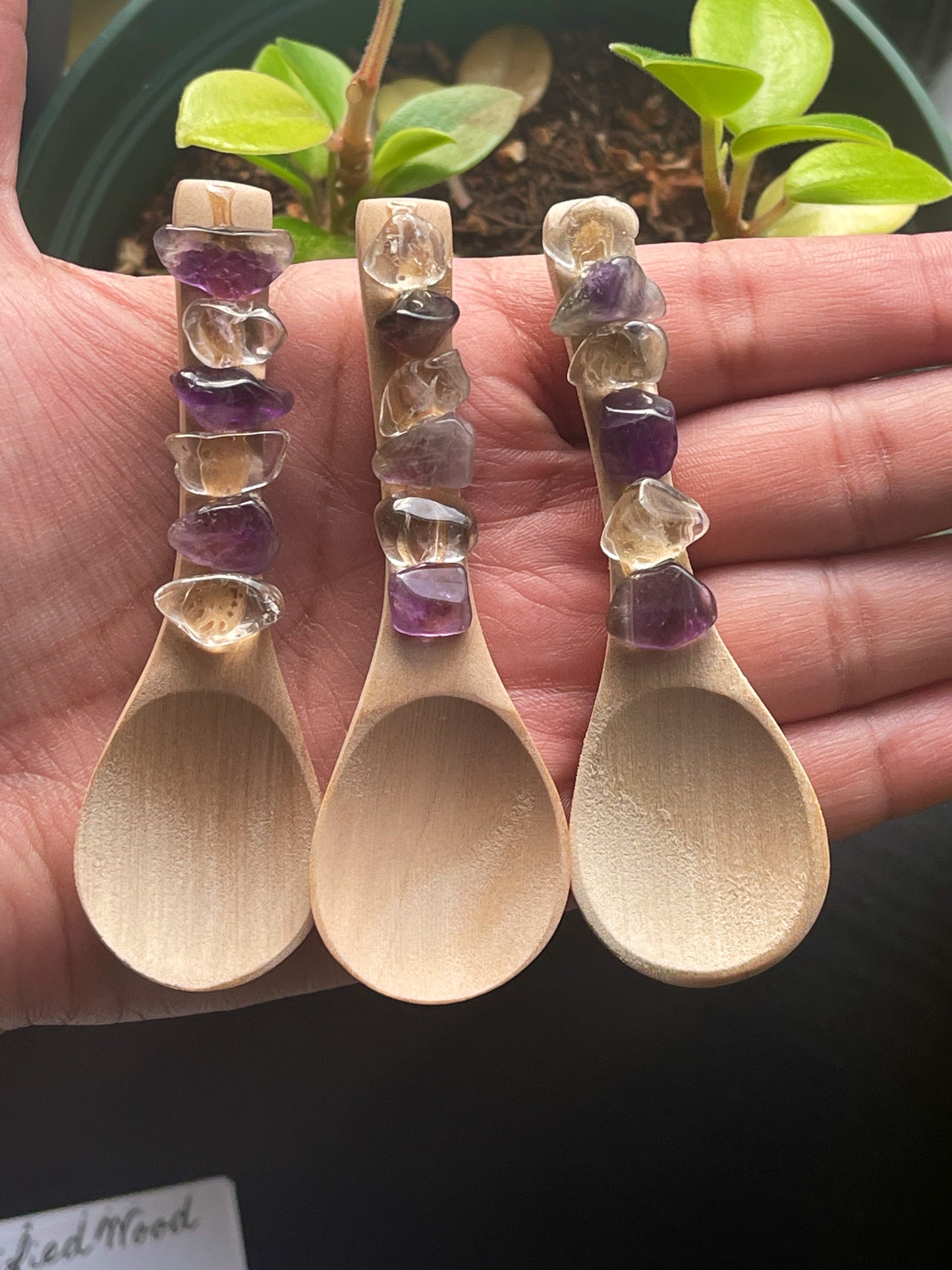 Crystal Tea Spoons
