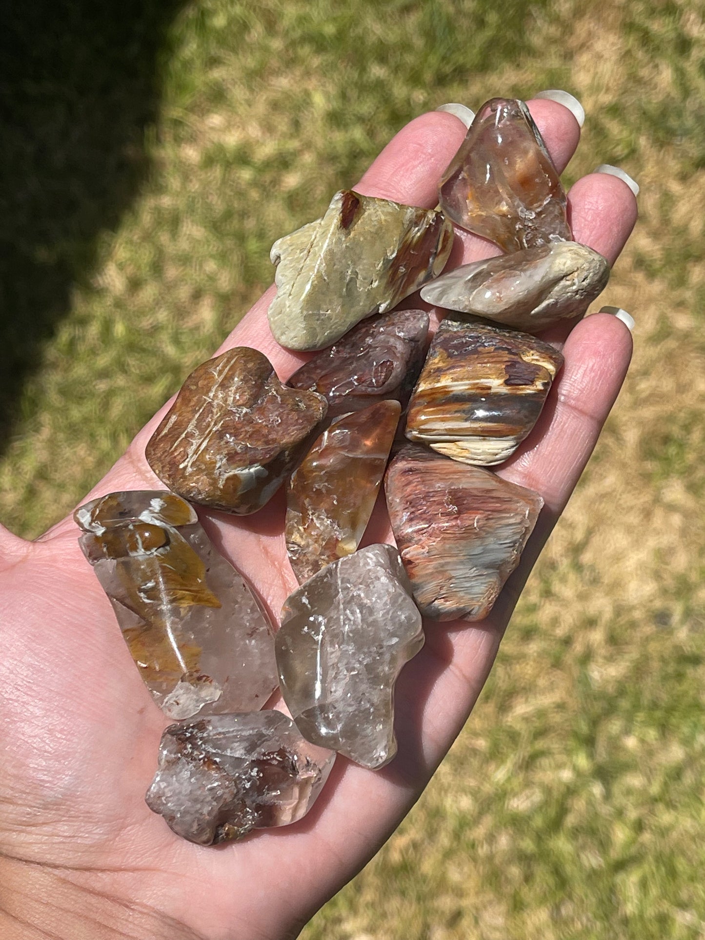 Rare Brazilian Amphibole Quartz