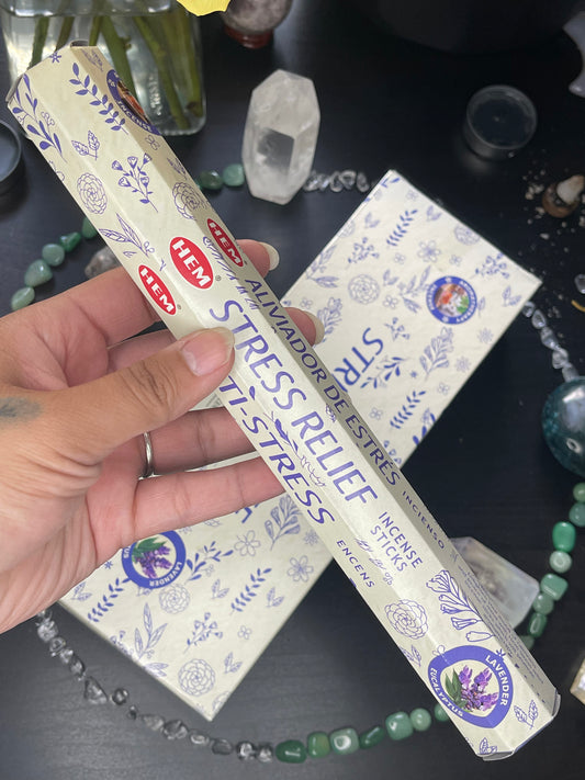 Stress Relief Aromatherapy HEM Incense Sticks