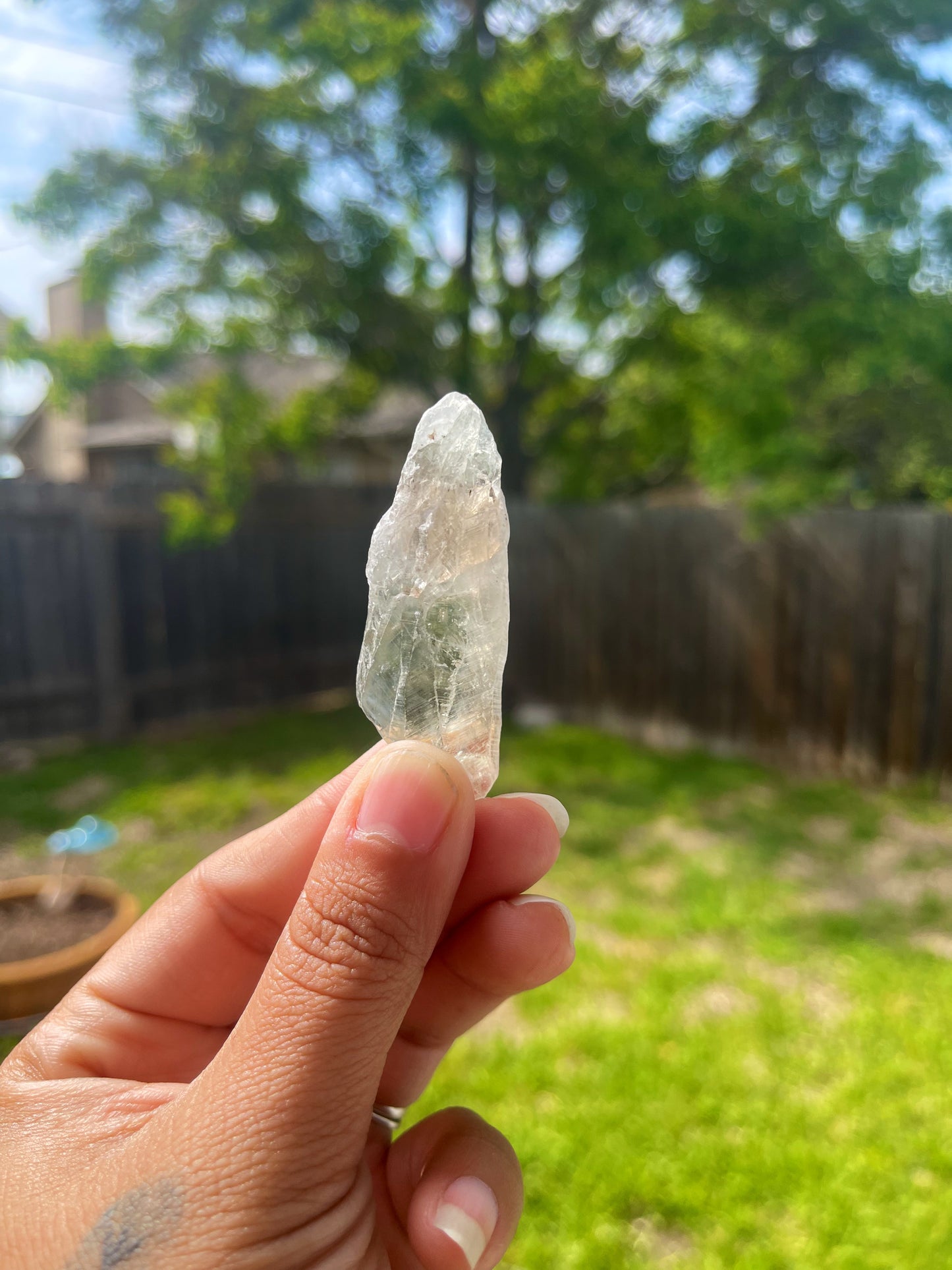 Prasiolite "Green Amethyst" Raw Pieces