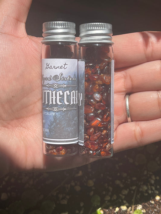Garnet Crystal Chips
