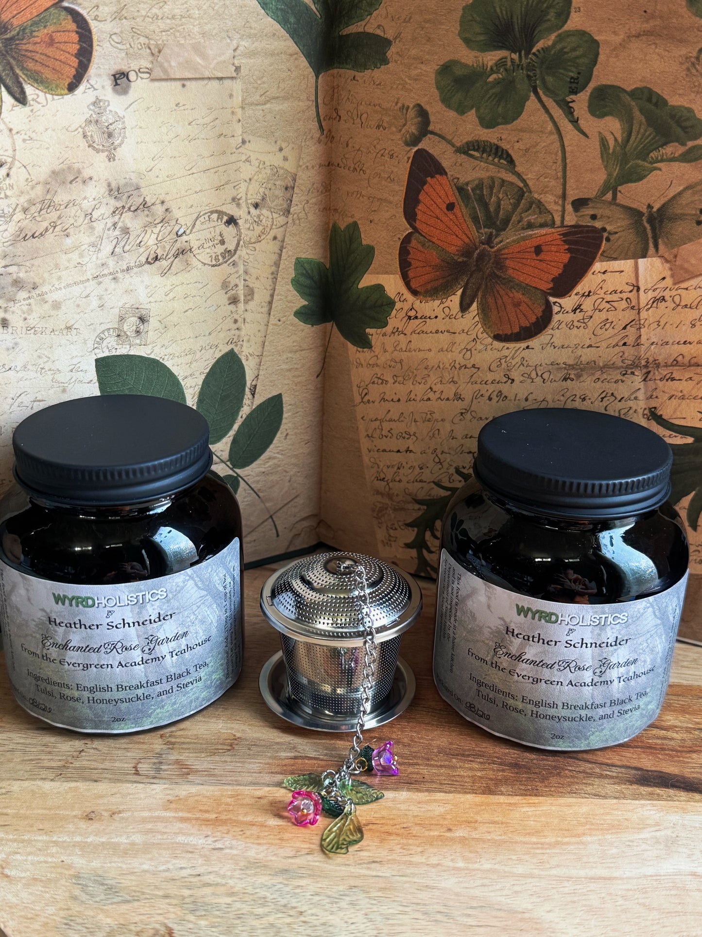 Evergreen Academy Teahouse Botanical Infuser // Herbal Tea