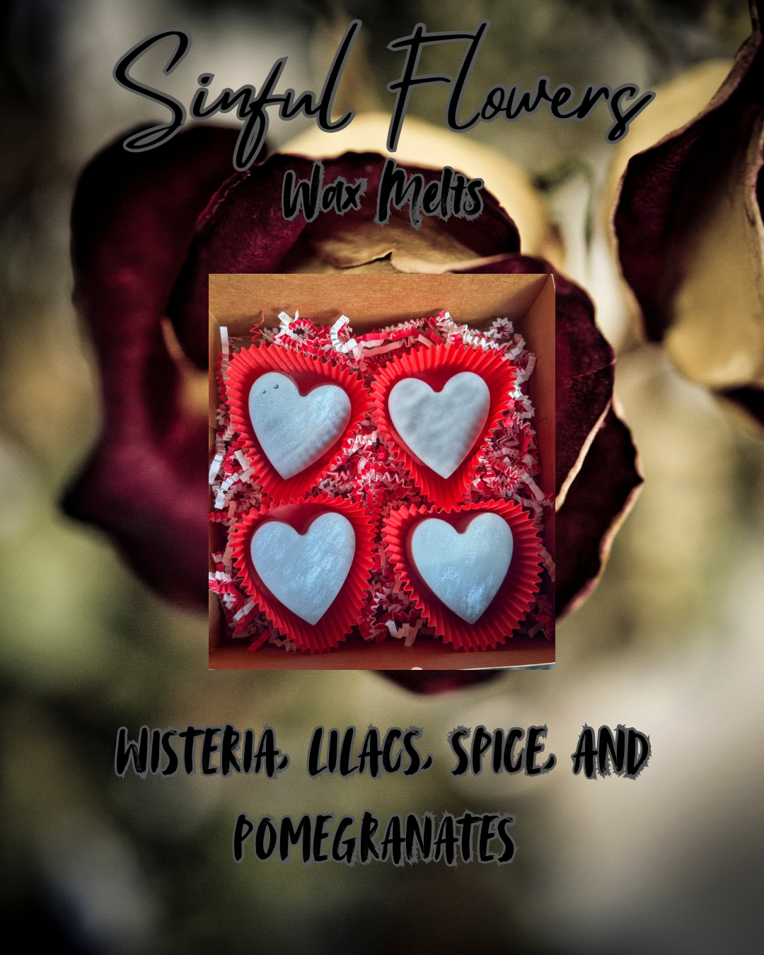 Anti-VDay Wax Melts // Heart Shaped // Anti Valentines Day