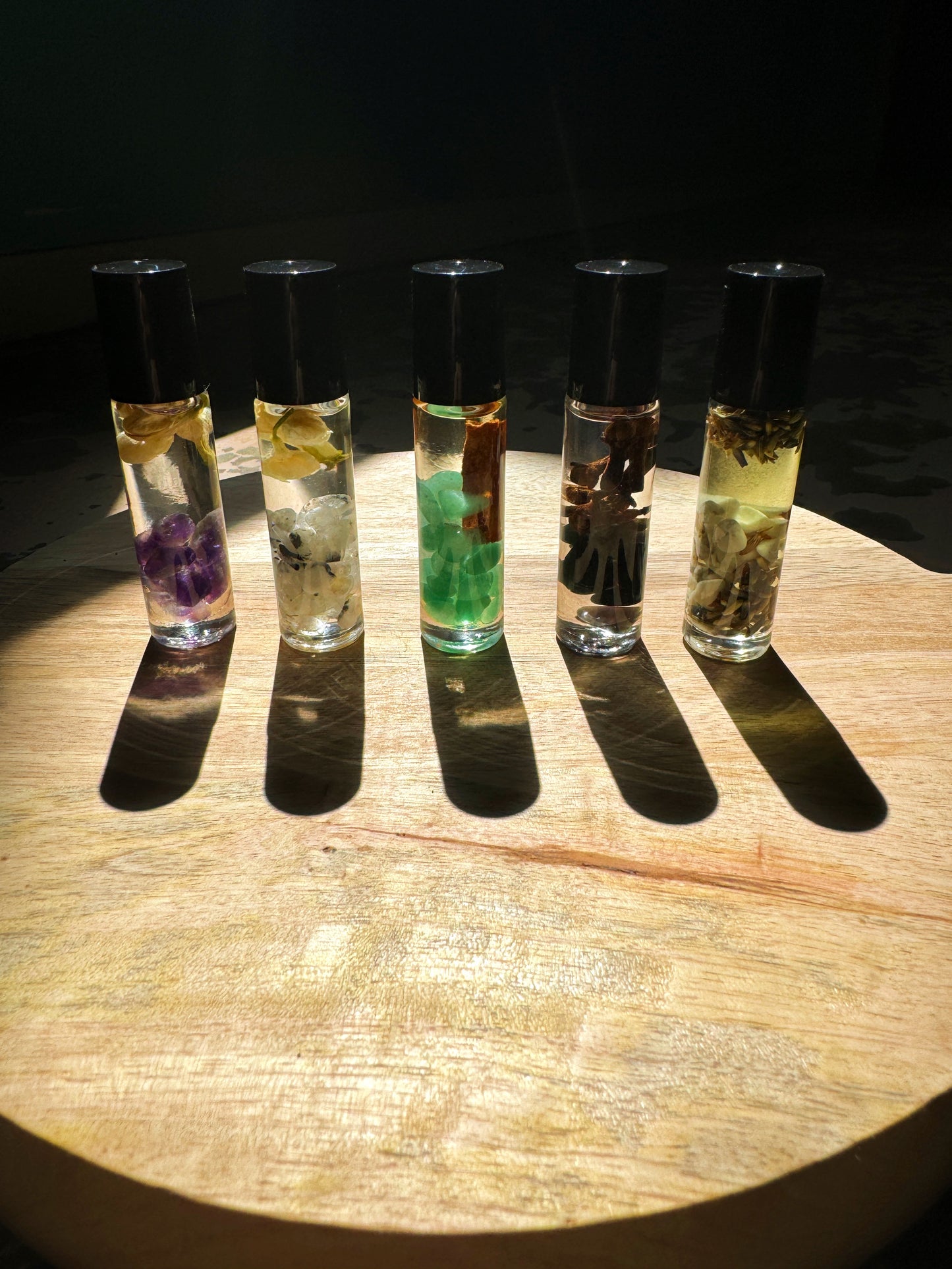 5 Pack of Intention Oils // 10ml Rollerballs
