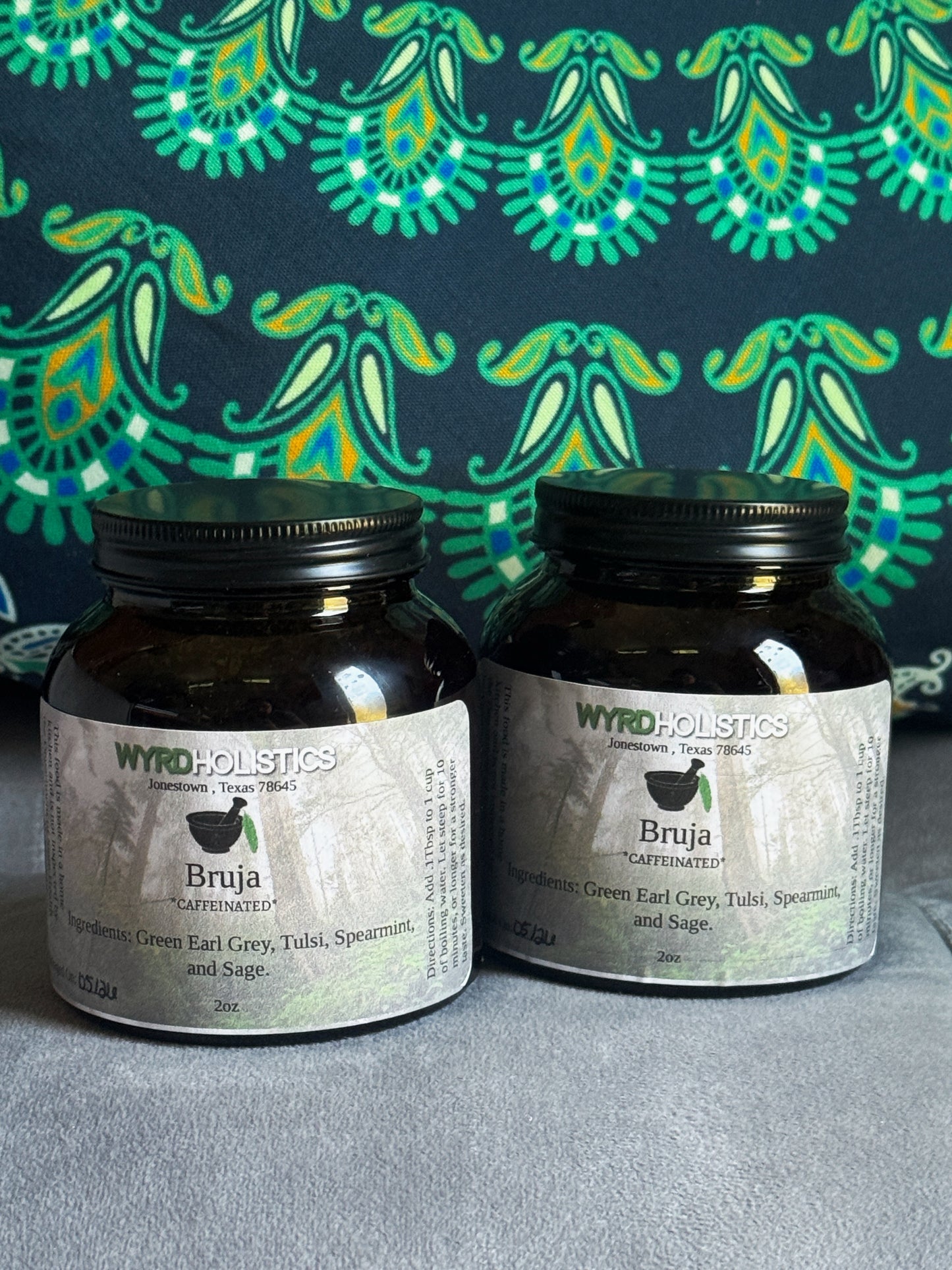 Bruja Herbal Tea // Caffeinated