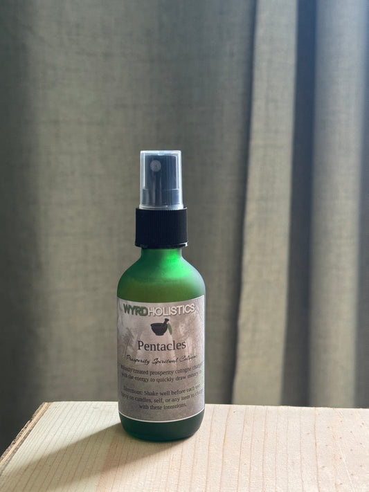 Pentacles Prosperity Spiritual Cologne Spray