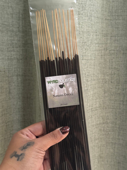 Natures Decay Hand Dipped Incense Sticks