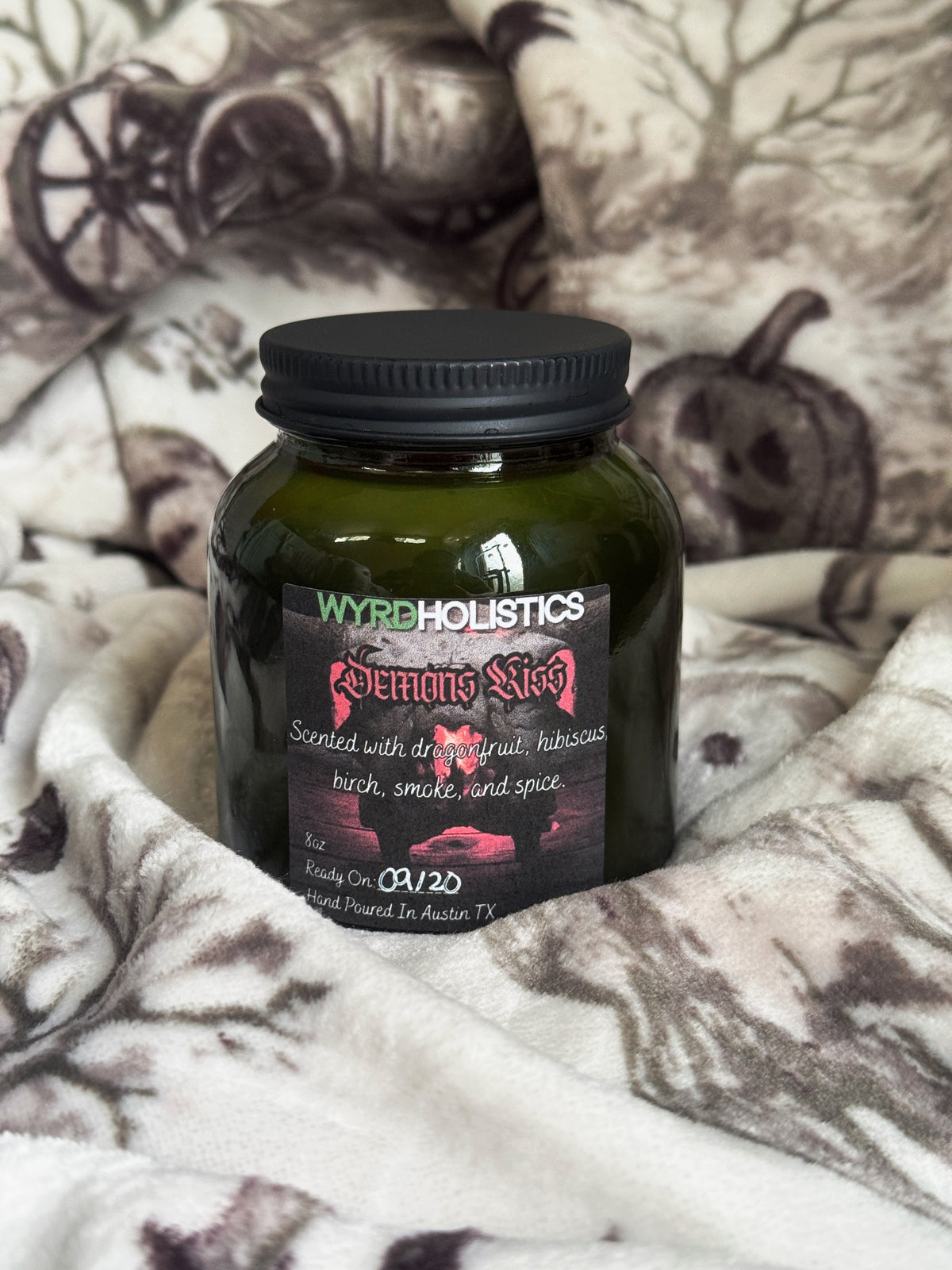 Demons Kiss // Hand Poured Soy Wax Candle