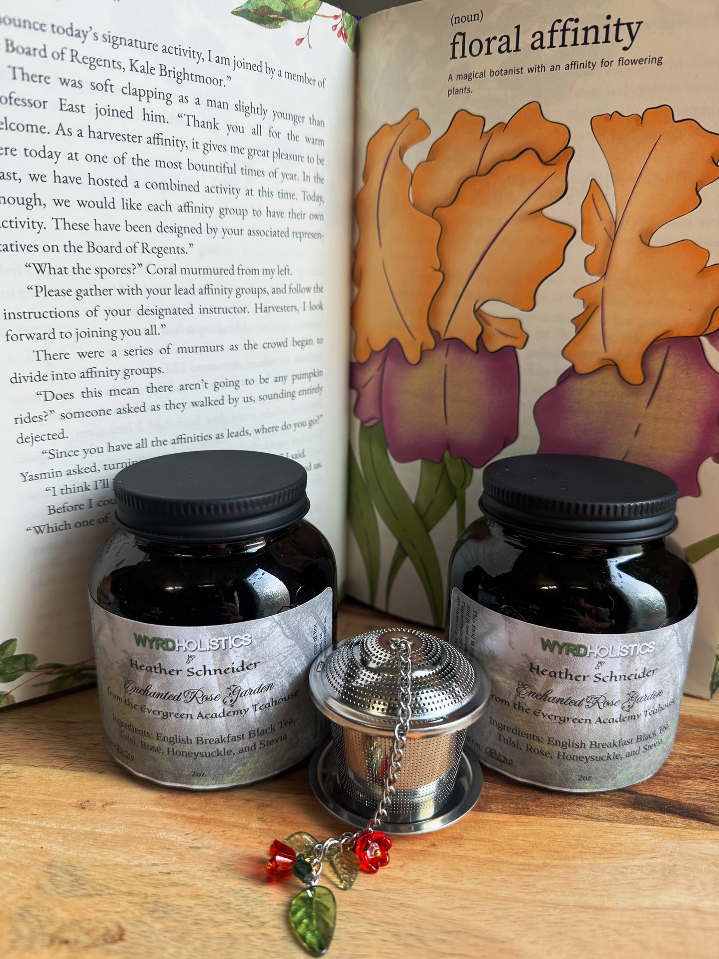 Evergreen Academy Teahouse Botanical Infuser // Herbal Tea