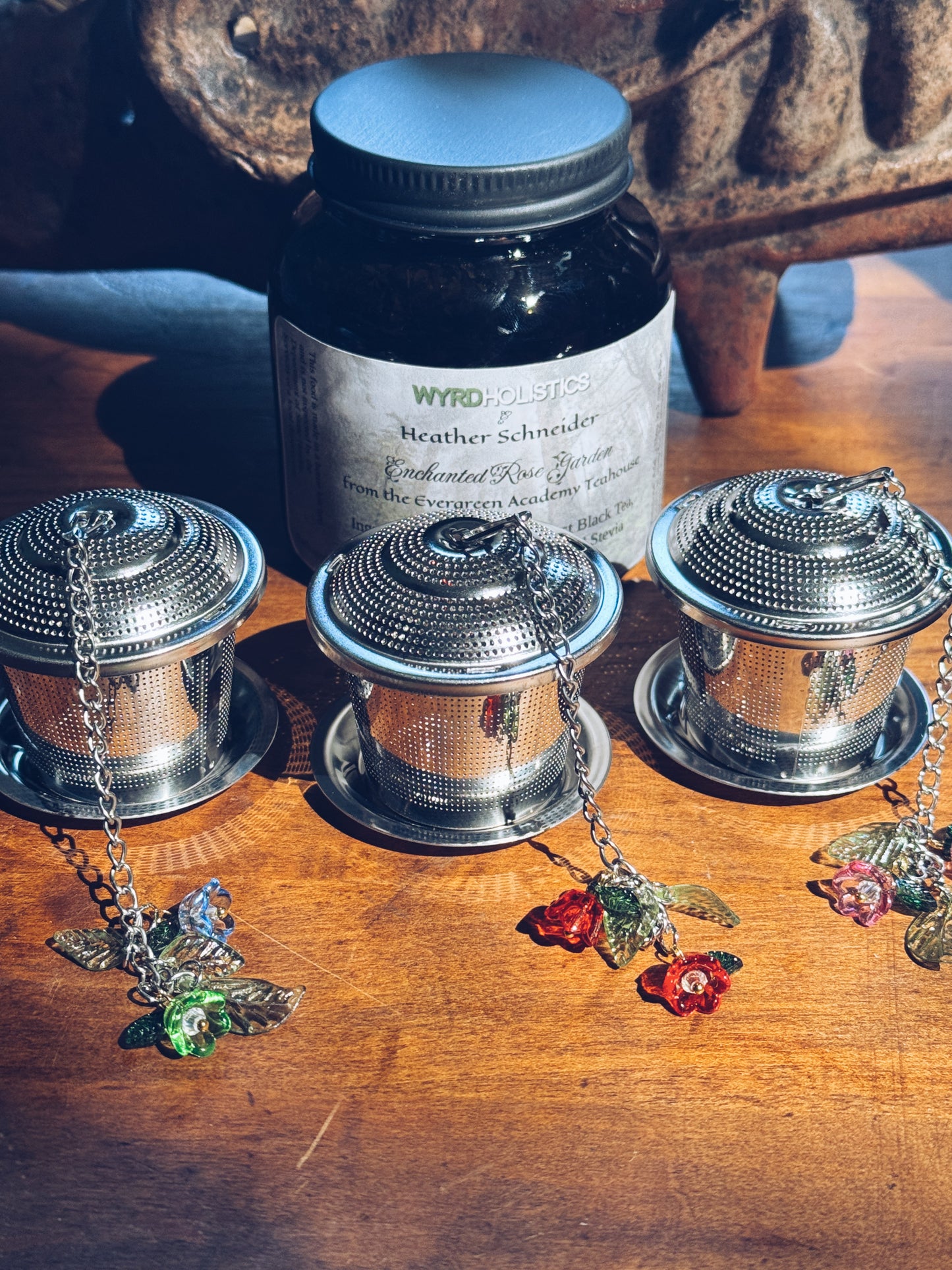 Evergreen Academy Teahouse Botanical Infuser // Herbal Tea