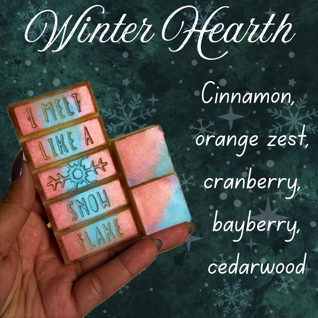 Winter Hearth Wax Melts // Bookish Collection