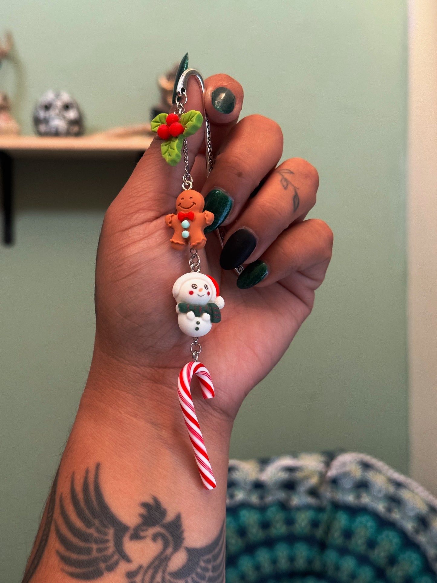 Holiday Charms Bookmark // Bookish Collection