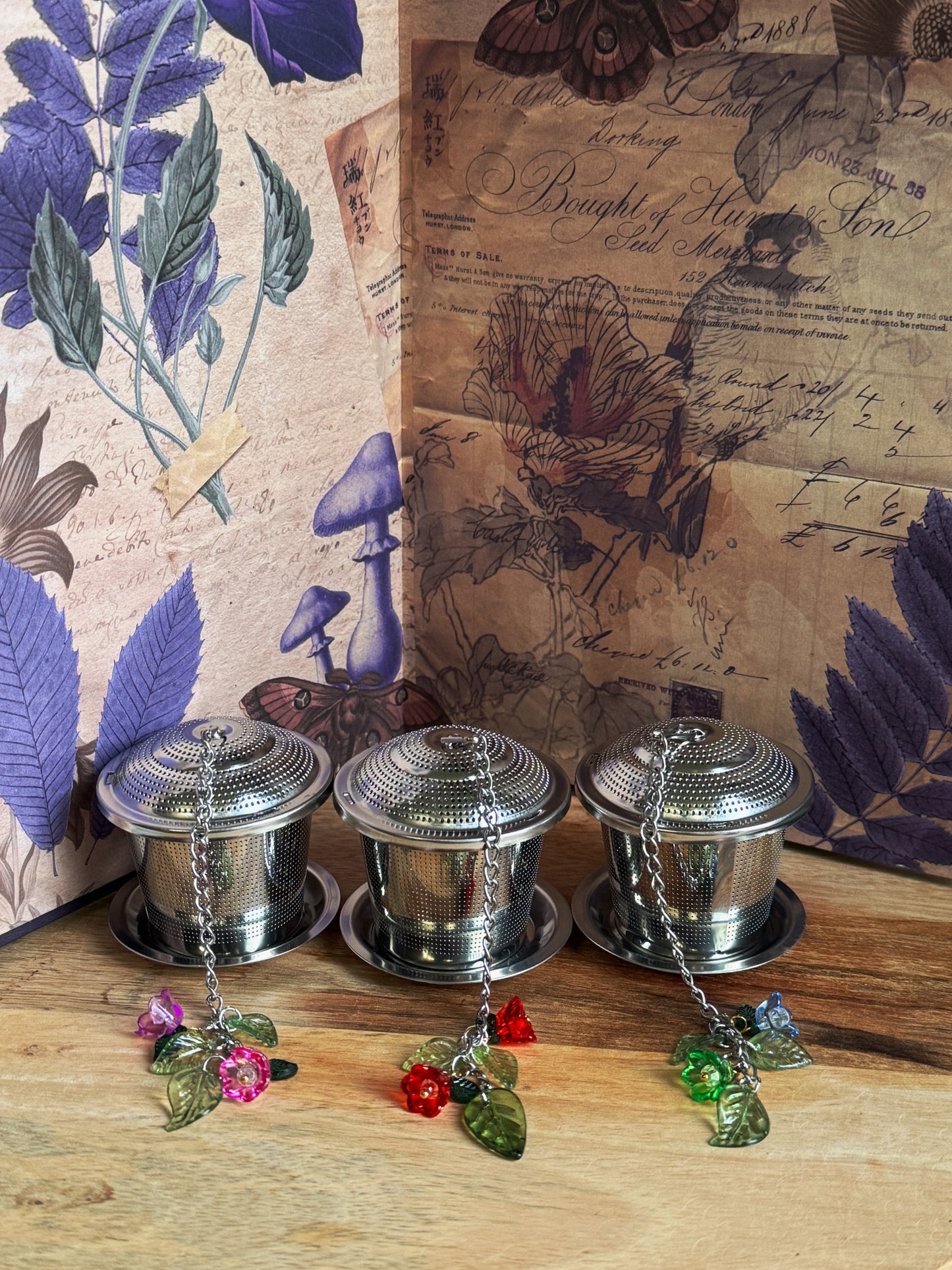 Evergreen Academy Teahouse Botanical Infuser // Herbal Tea