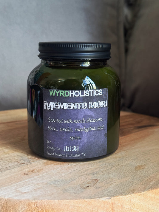 Memento mori  // Hand Poured Soy Wax Candle