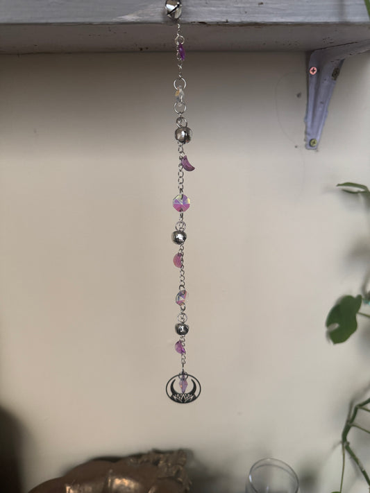 Purple Moon Sun Catcher