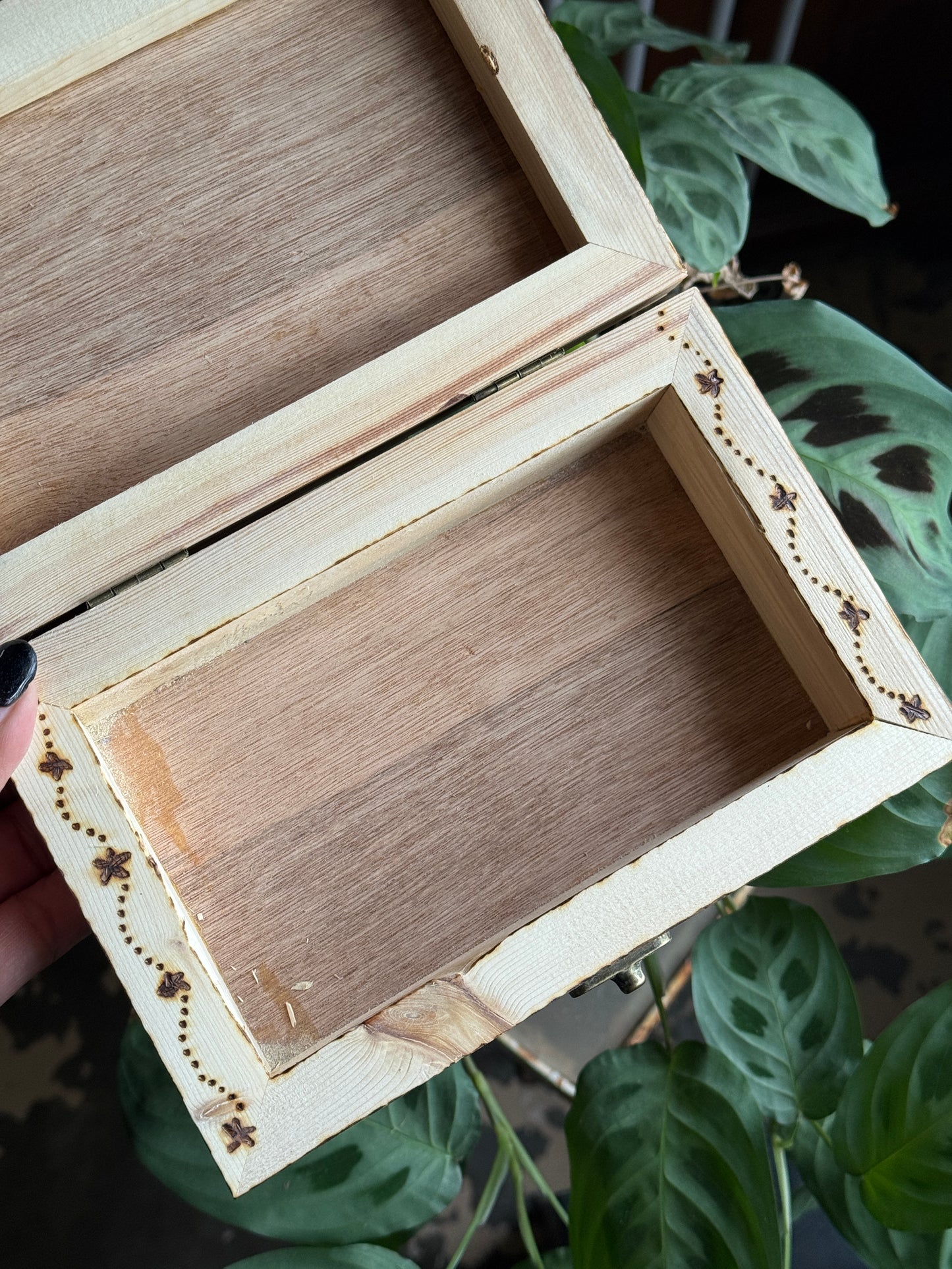 Find The Sweetness In Life Hand Made Hand Burned Box