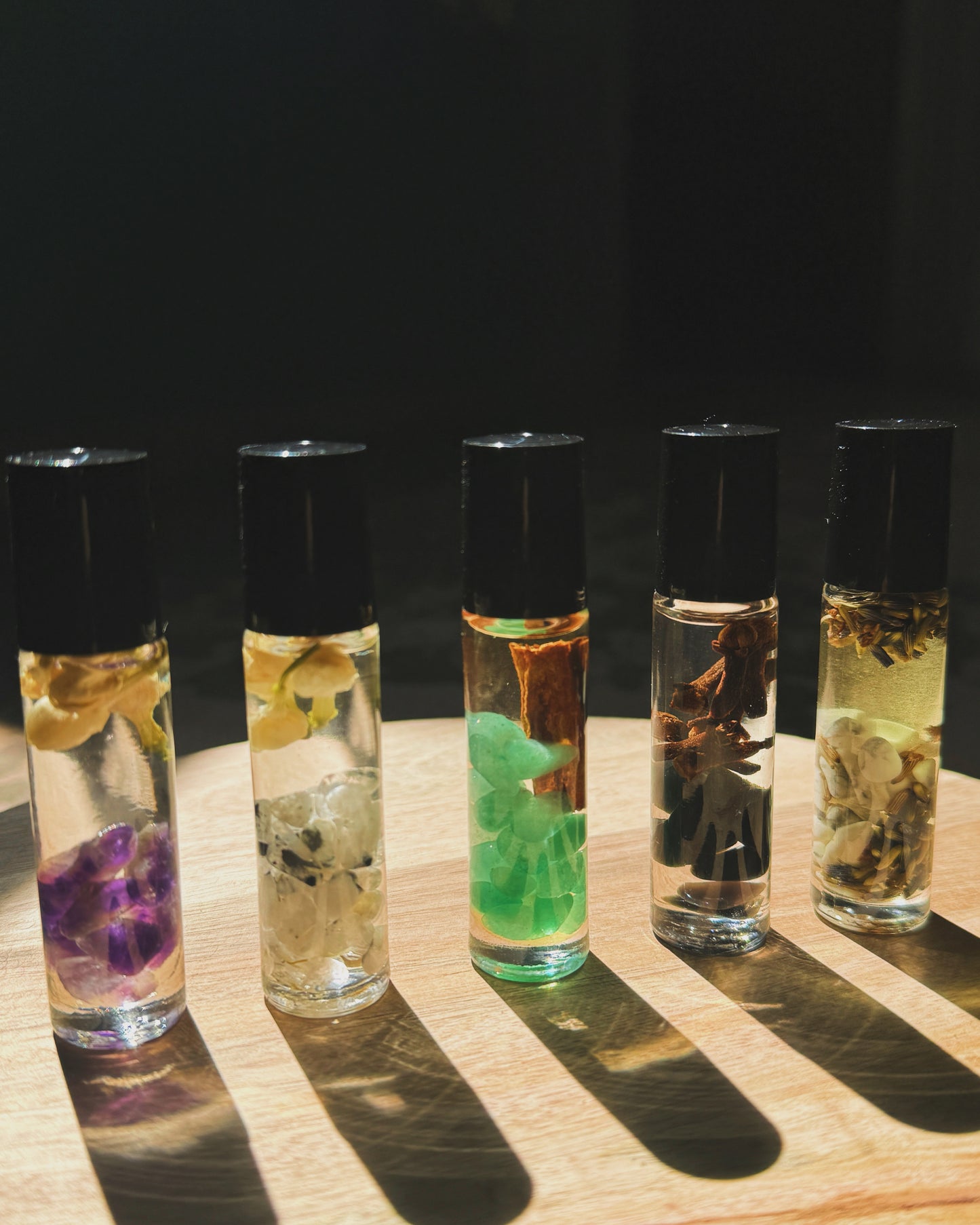 5 Pack of Intention Oils // 10ml Rollerballs