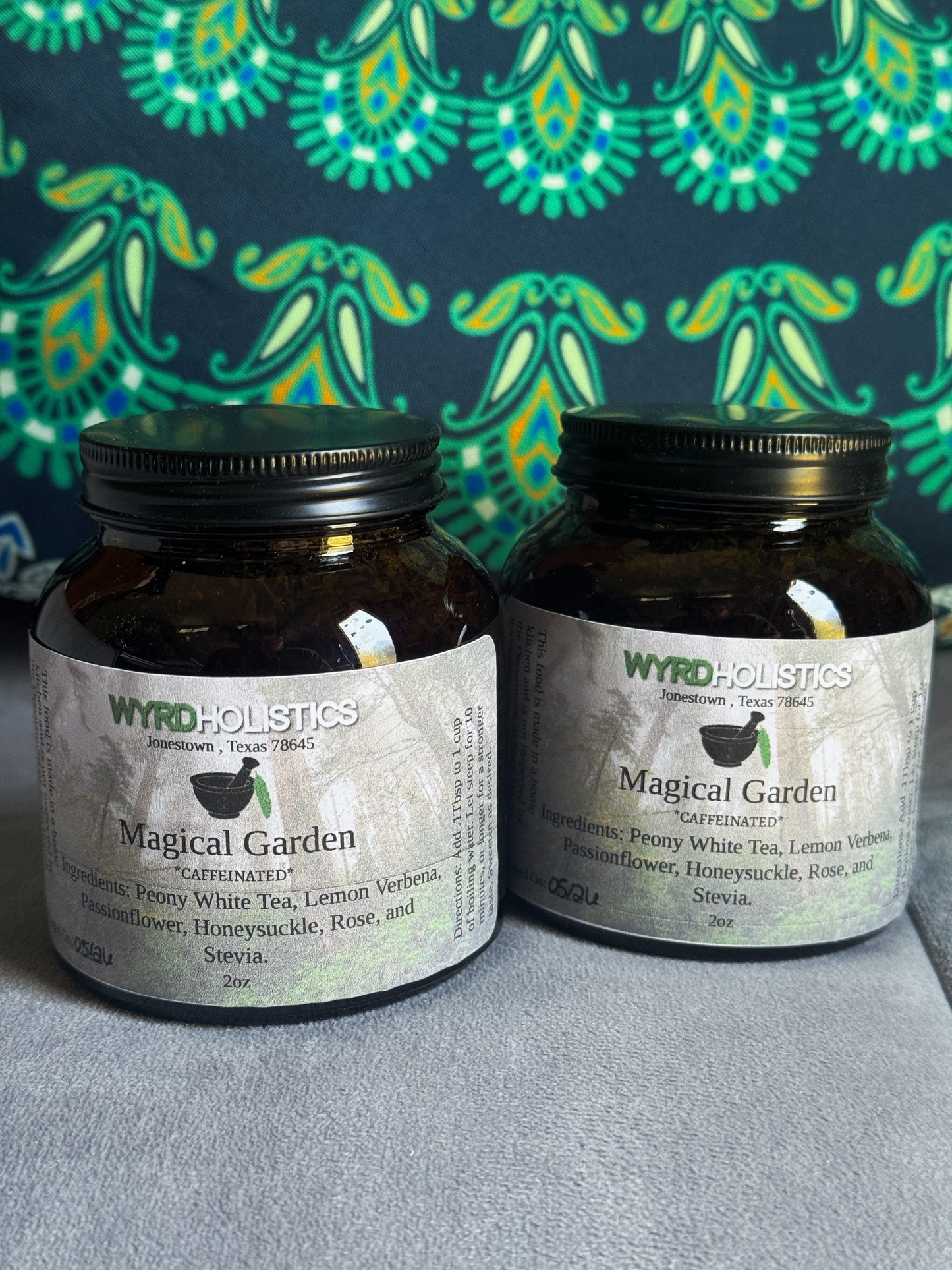 Magical Garden Herbal Tea // Lightly Caffeinated
