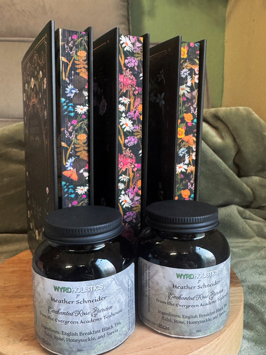 Enchanted Rose Garden // Evergreen Academy Teahouse Collection // Caffeinated