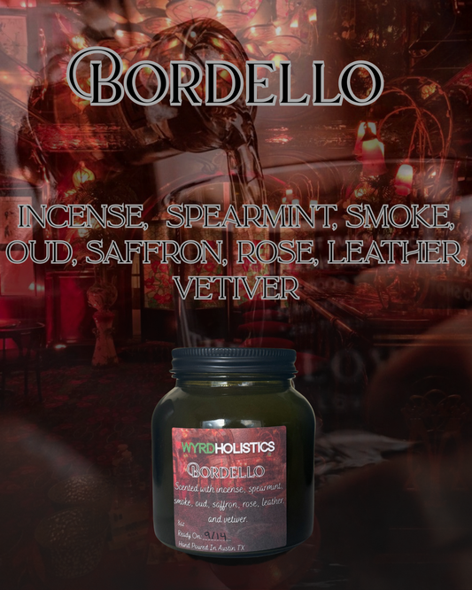 Bordello // Hand Poured Soy Wax Candle
