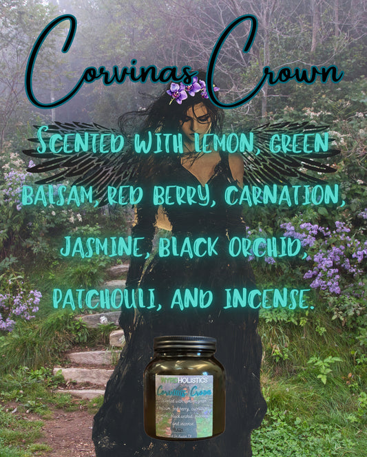 Corvinas Crown // Hand Poured Soy Wax Candle