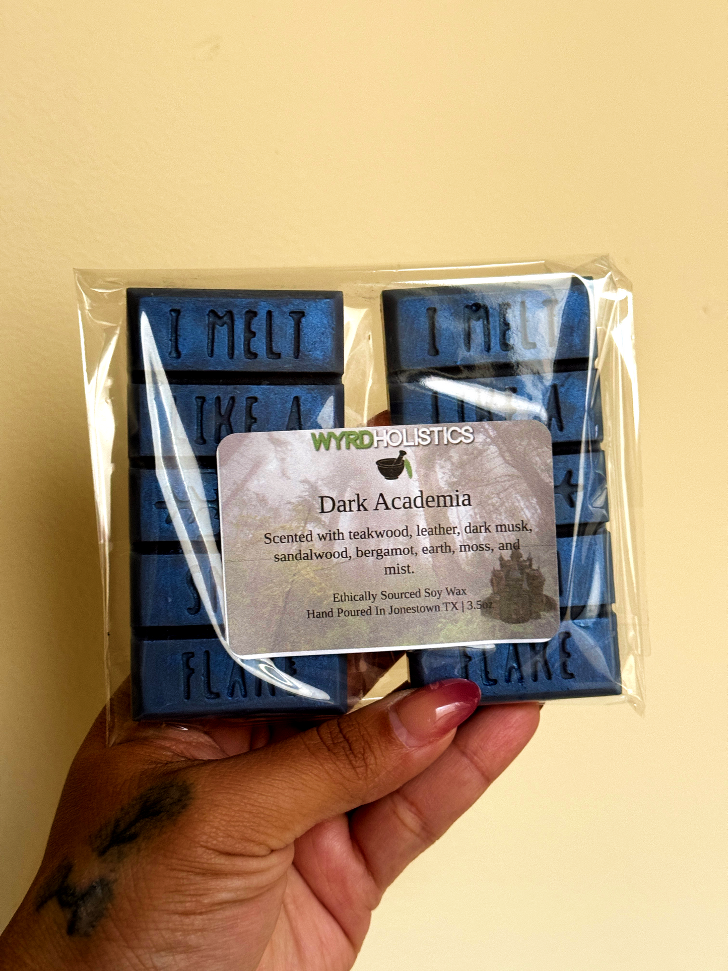 Dark Academia Wax Melts // Bookish Collection