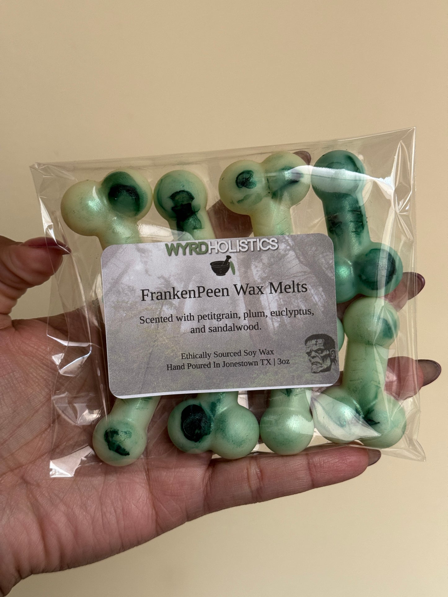 FrankenPeen Wax Melts // Bookish Collection