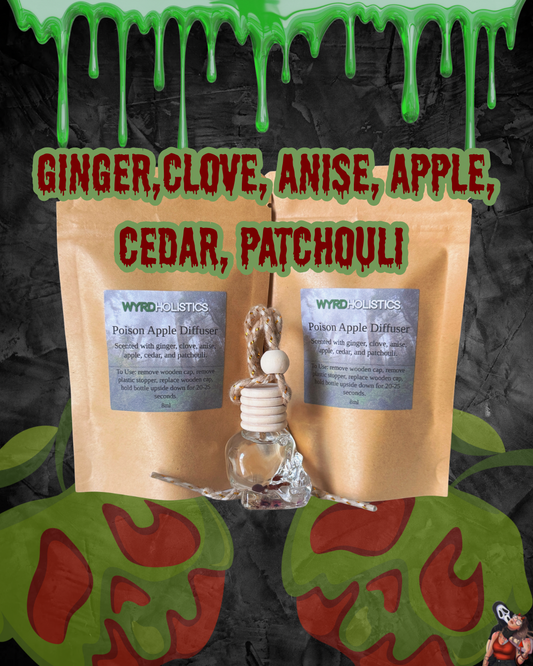 Poison Apple Car Diffuser // Bookish Collection